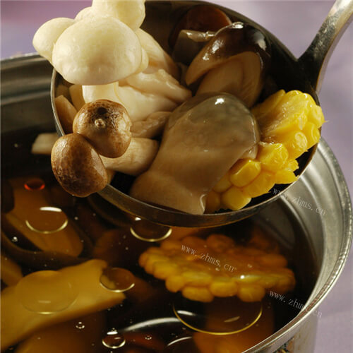好吃的香浓菌菇火锅