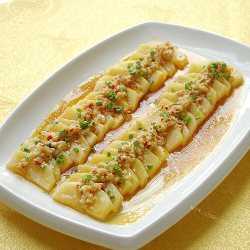 家常蒜蓉蒸南瓜