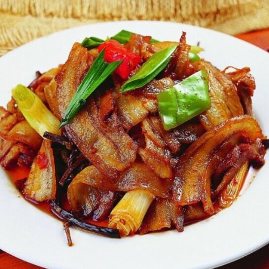 美味的农家回锅肉