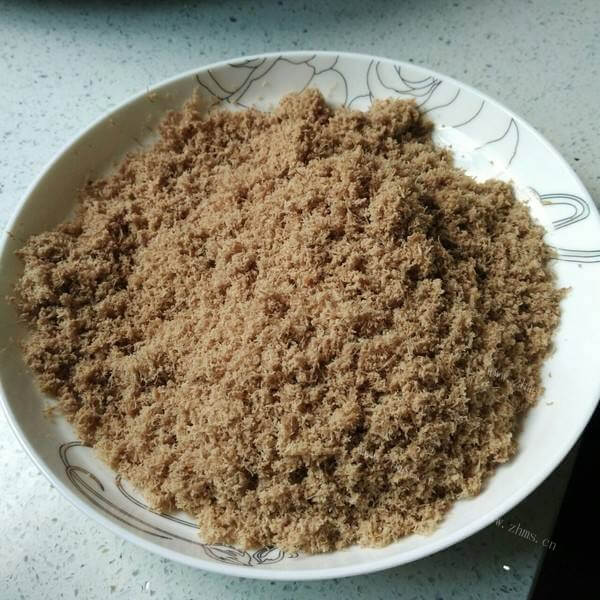 自制五香牛肉松