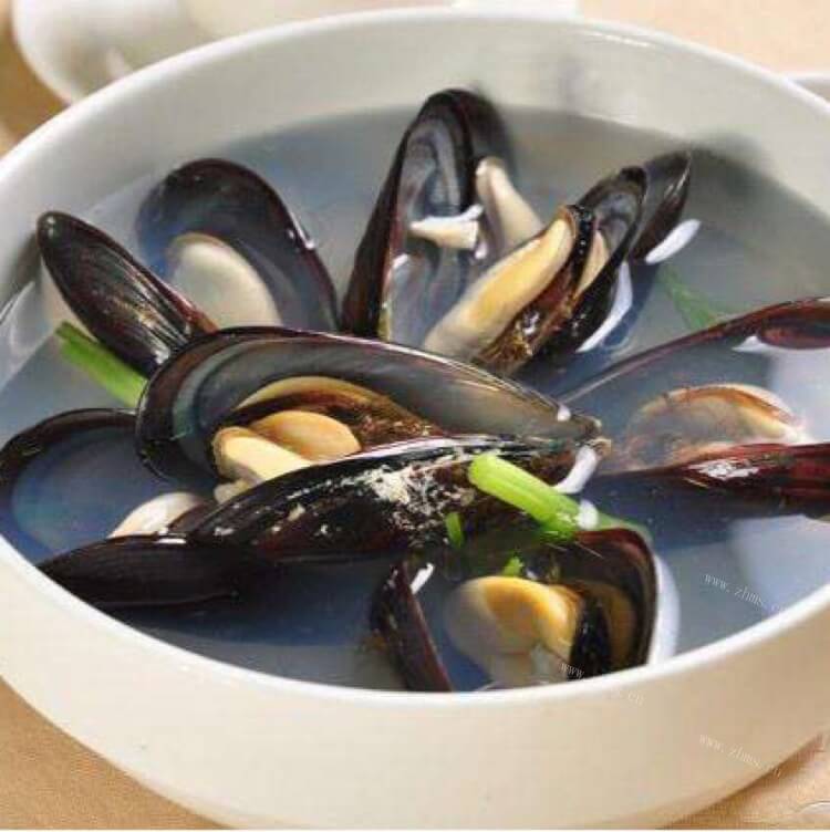 黑椒水煮贻贝