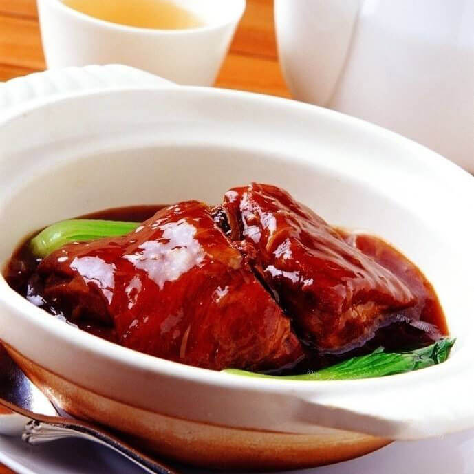 好吃的双椒肘子