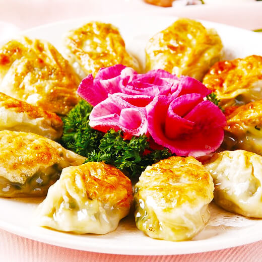 美味的茴香煎饺