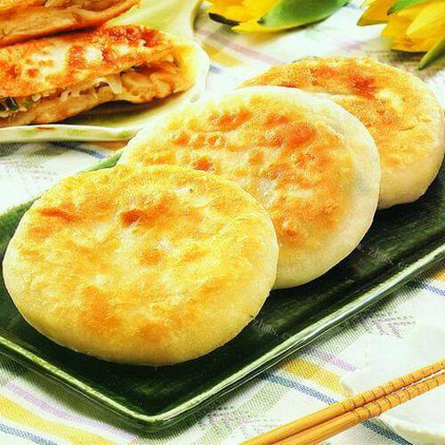好吃的豆芽韭菜炒饼