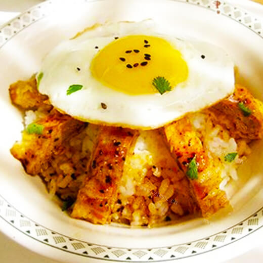 美味黑胡椒猪排饭