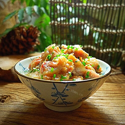 美味的清蒸月牙骨 