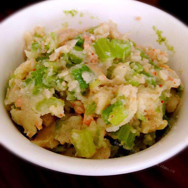 美味的西芹土豆泥饭