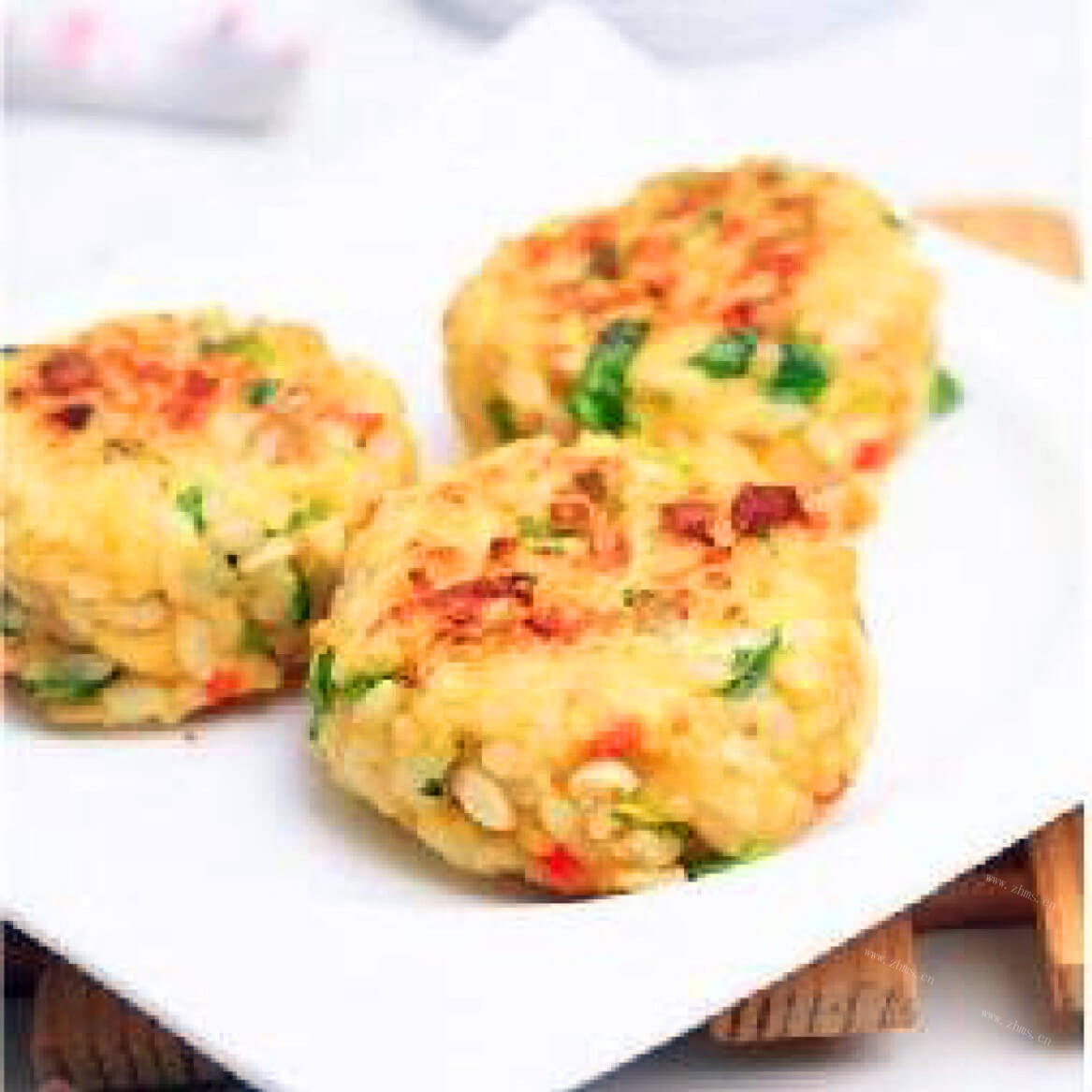 美味的杂粮菠菜盒