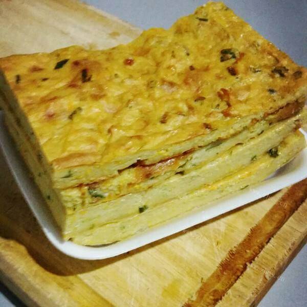 美味的黑椒鱼饼