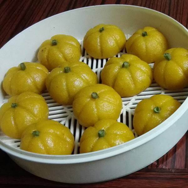 自制南瓜水晶包