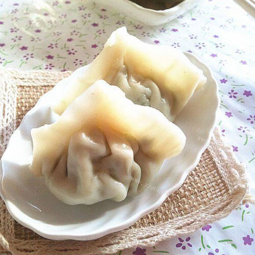 营养原汤素三鲜水饺