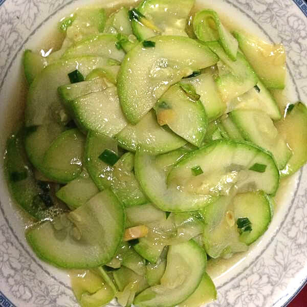 好吃素炒葫芦瓜