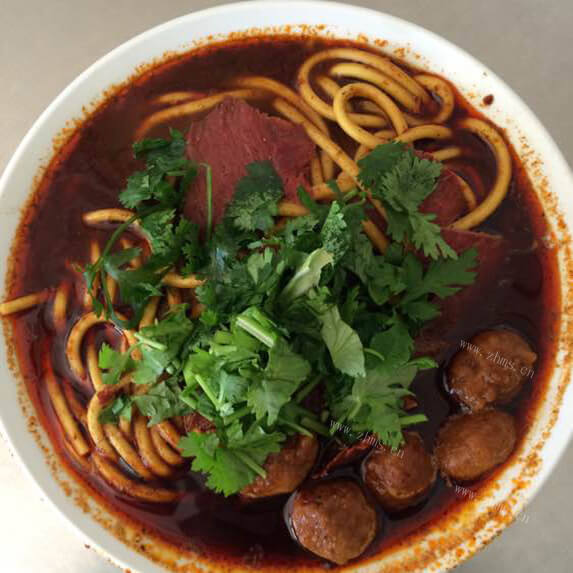 好吃的羊肉丸子面