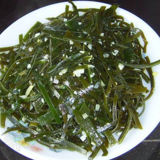 美味的蒜泥海带节