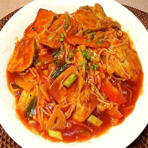 好吃的茄汁烧豆腐