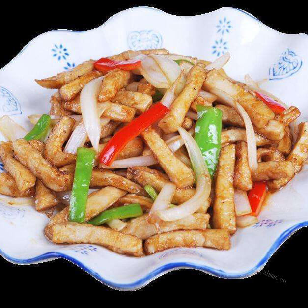 美味的双椒麻辣杏鲍菇