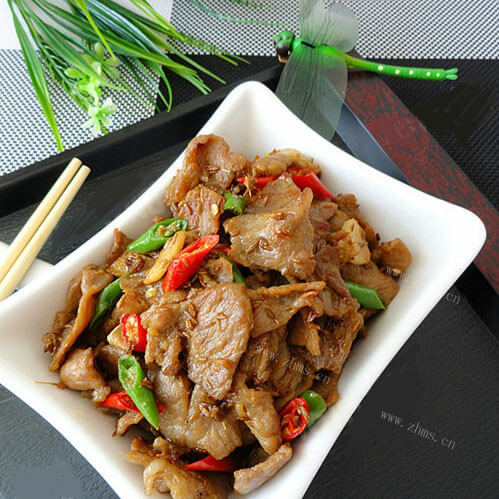 家常香辣肉片