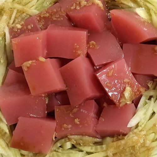清爽粉色凉粉儿