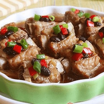 豆豉蒸排骨