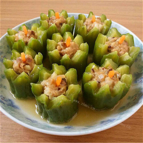 美味的下饭菜酿苦瓜