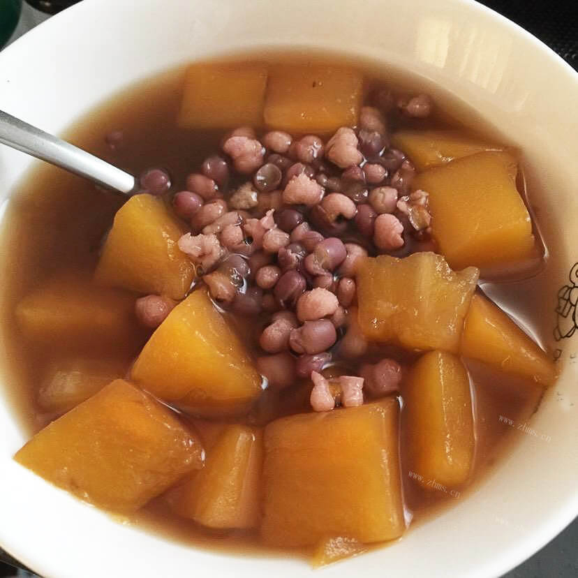 好喝的南瓜红豆汤