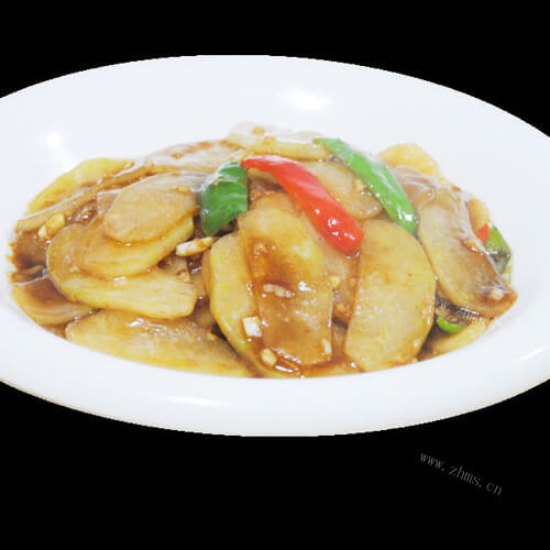 美味的豆豇炒冬瓜皮