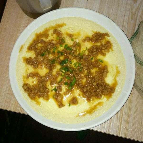 美味的蒜香肉末炖蛋