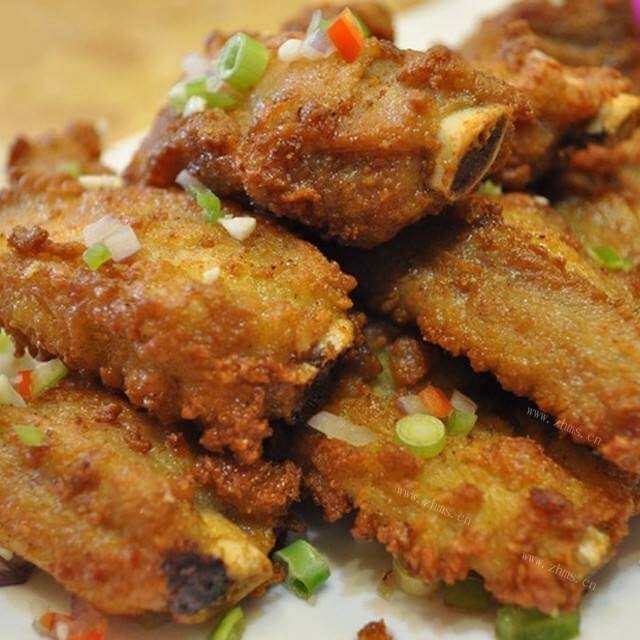 好吃的干锅椒盐排骨