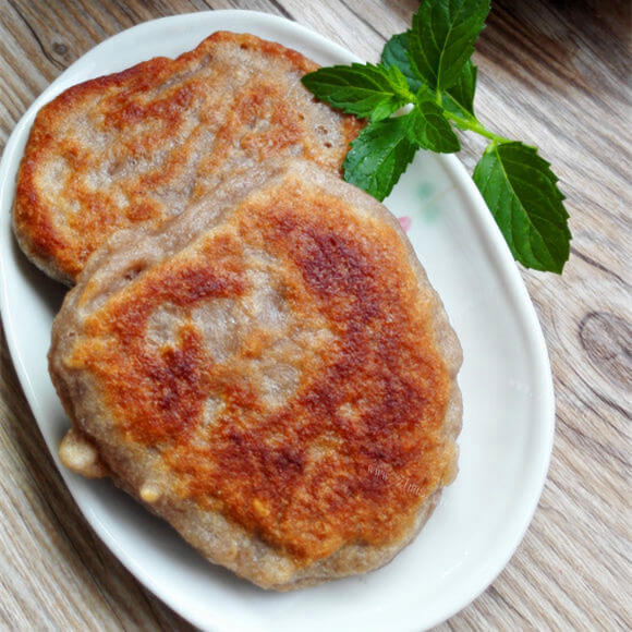 核桃燕麦豆渣饼