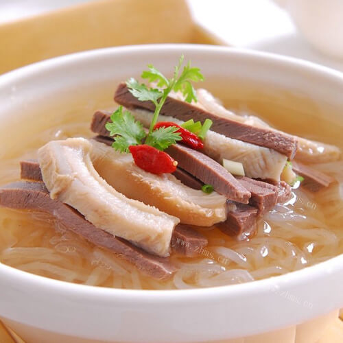 家常菜粉条烩牛杂