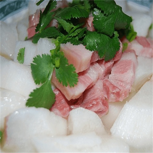 家常无油版腊肉炖山药