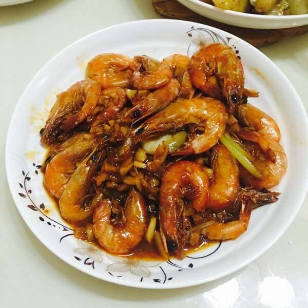 家常鲁菜焖大虾