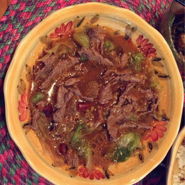 美味的江湖水煮牛肉