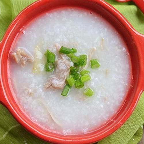 美味玉米胡萝卜瘦肉粥