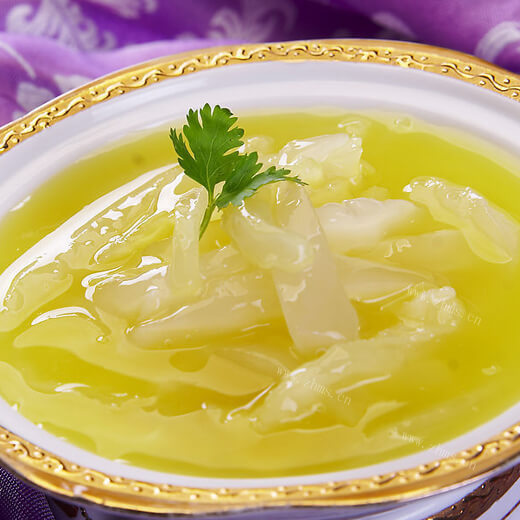美味的翠椒鮰鱼翅