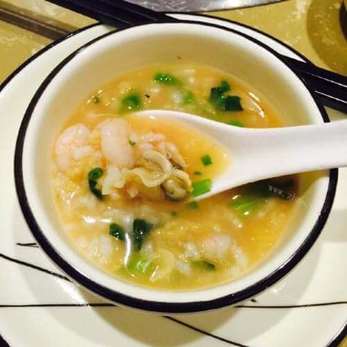 美味的一品海鲜粥