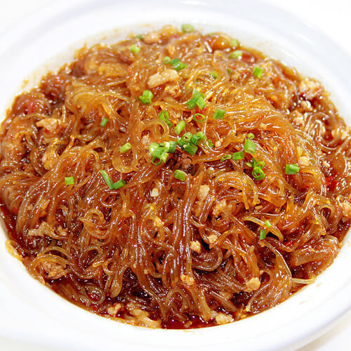 美味肉末粉丝