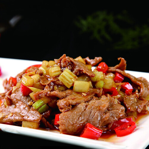 美味的私房泡椒羊肉