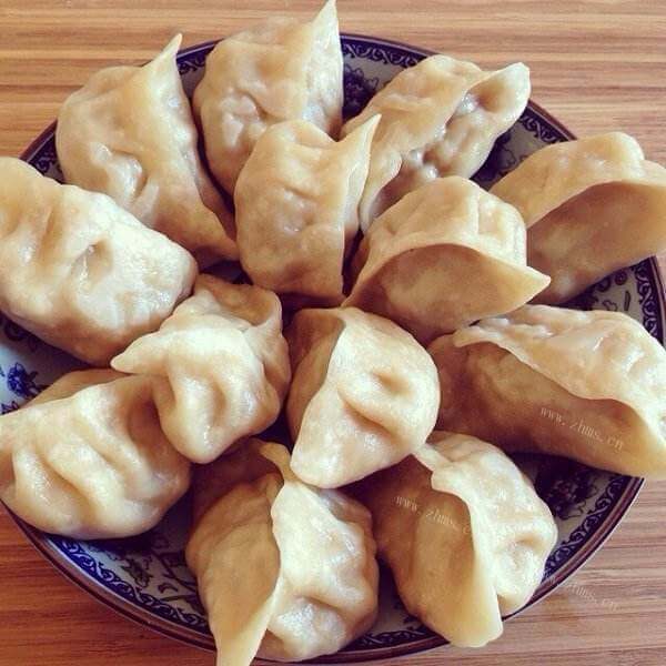 营养的韭菜水煎饺子