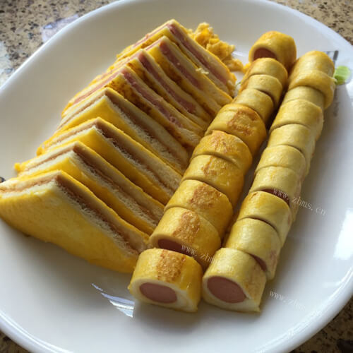 胡萝卜芝士肠仔包