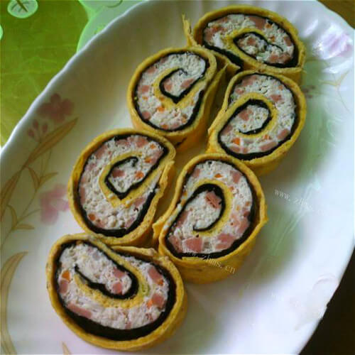 自制瘦肉卷