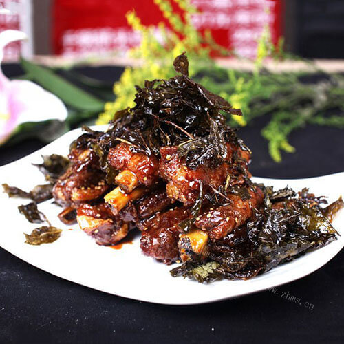 美味的茶香排骨