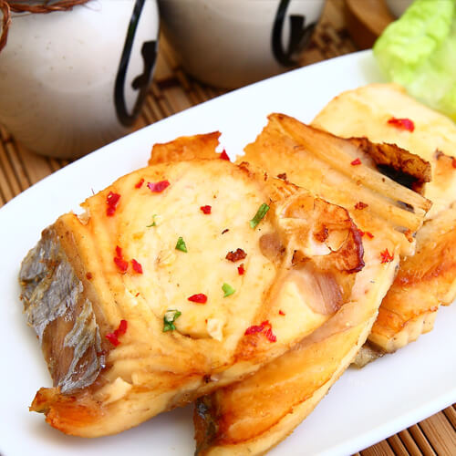 好吃的香煎鱼排