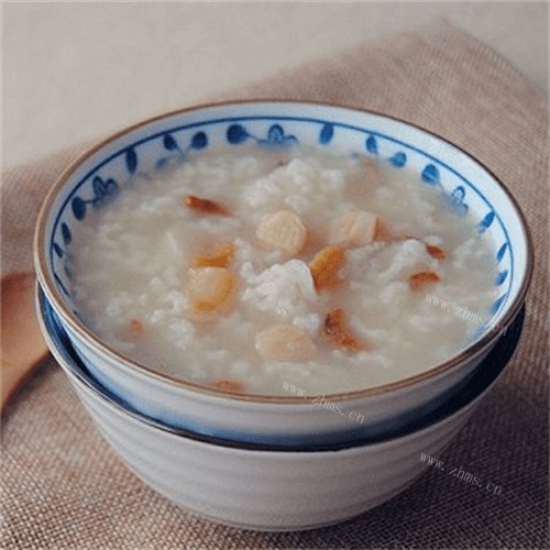 美味的山药虾米粥