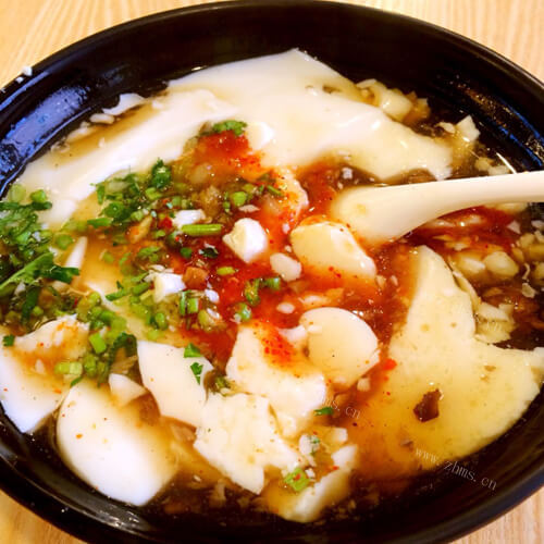 美味的花样豆腐脑