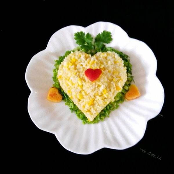 爱心蛋炒饭
