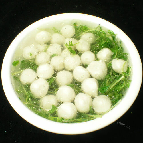 美味清汤滑鸡球