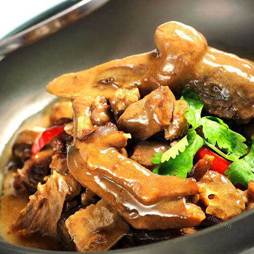 美味的陈皮烧大鹅