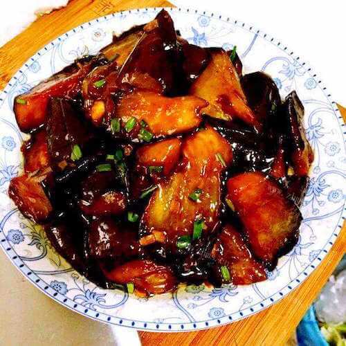 家常油焖茄子