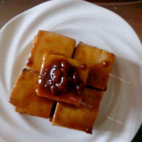 家常酱香千叶豆腐